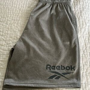Reebok Men's Gray Athletic Shorts